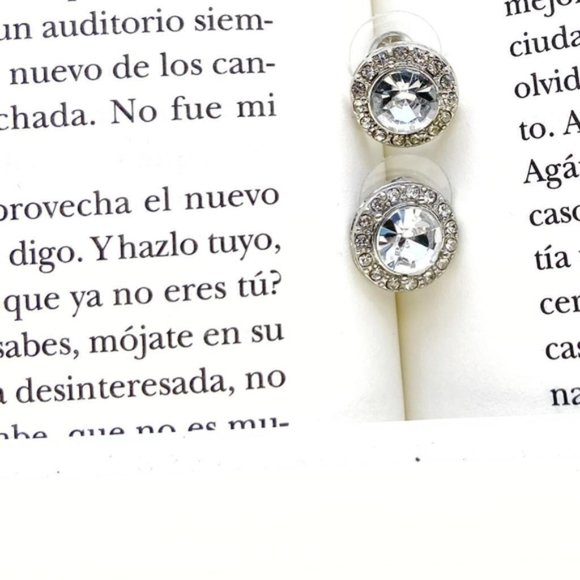 Alquimia Jewelry - statement pave diamond halo studs